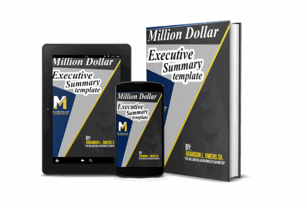 Million Dollar Executive Summary Template
