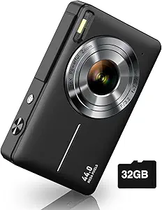 CAMKORY FHD 1080P Kids Camera 44MP