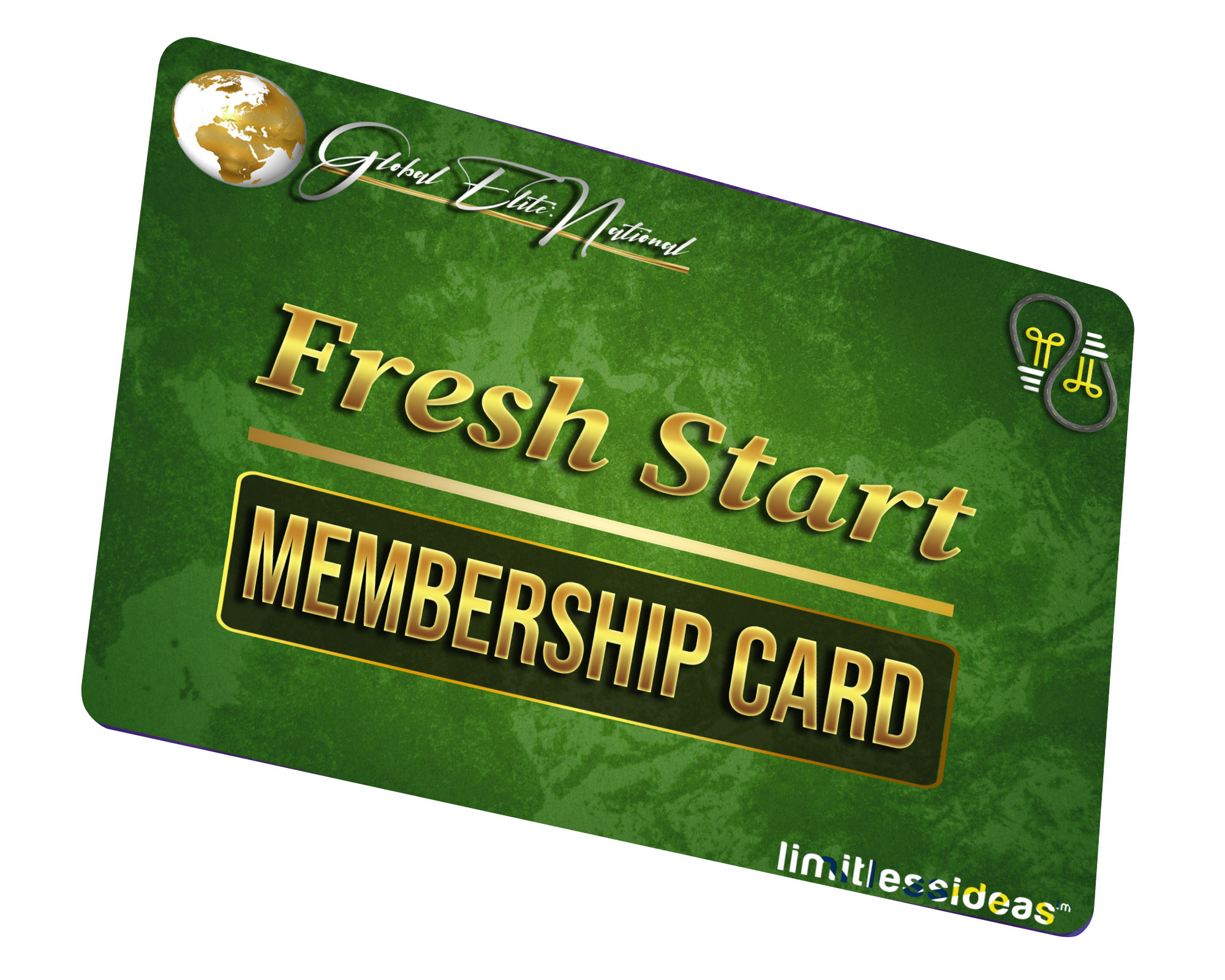 Marketing Global Elite National Card Ready Personal Member